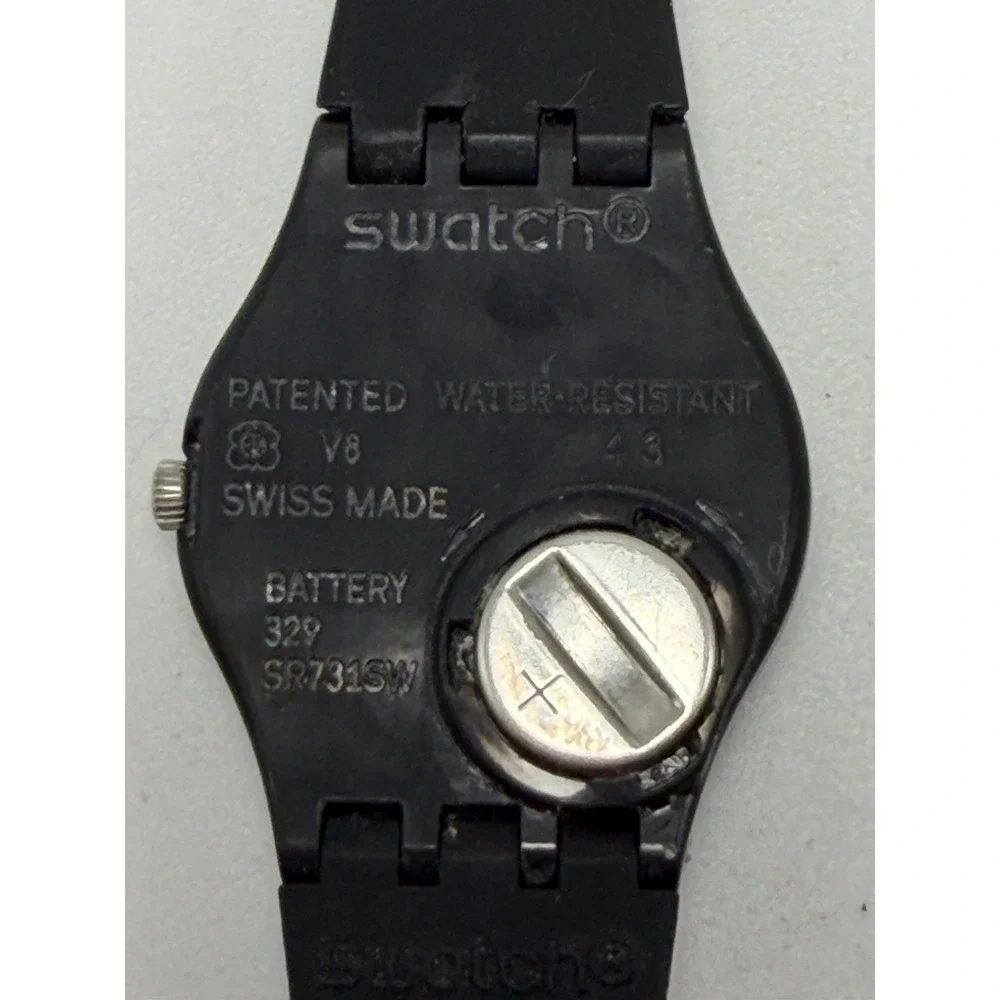 Swatch Ladies Watch New Battery 25MM 7.25